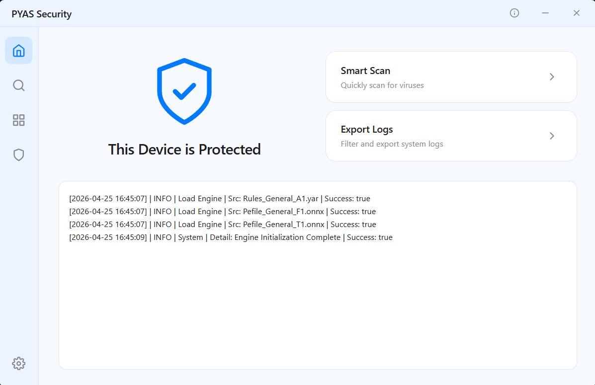 PYAS Security State